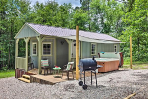 Cozy Bismarck Studio Cabin with Private Hot Tub